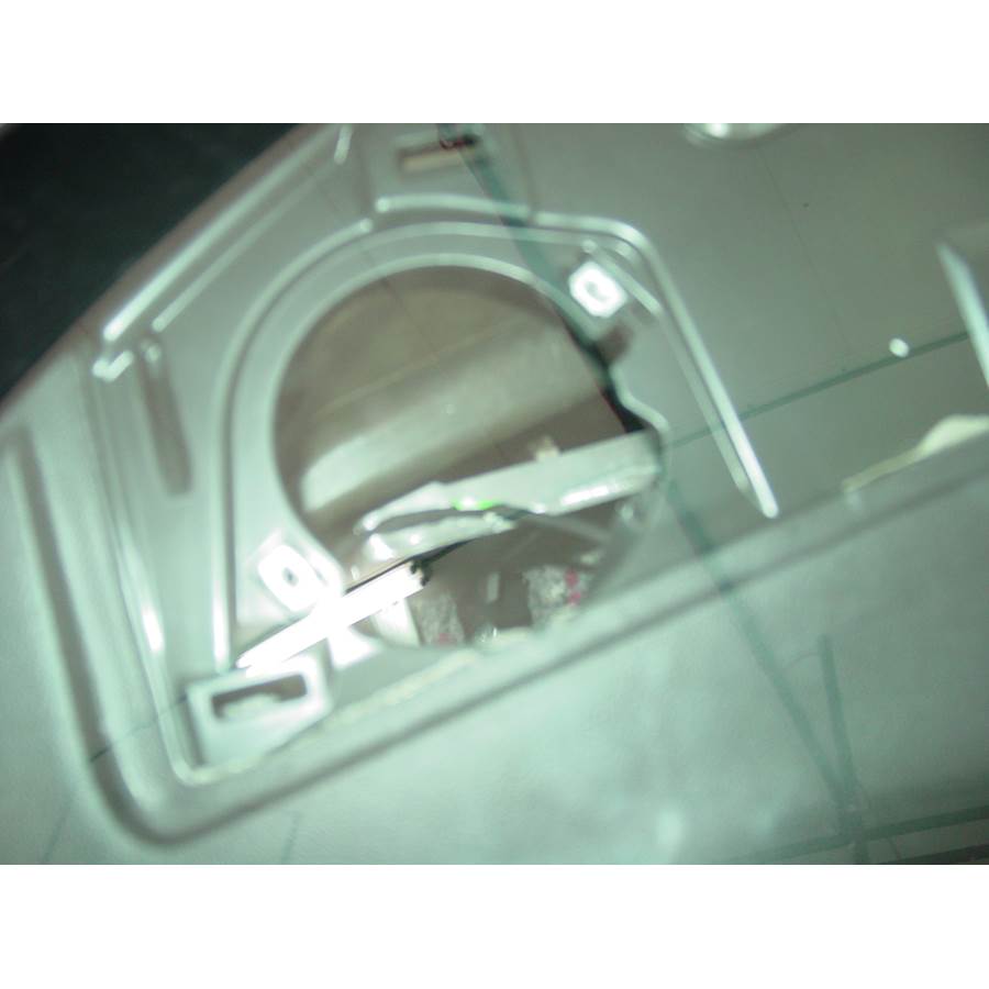 2012 Dodge Challenger Dash speaker removed