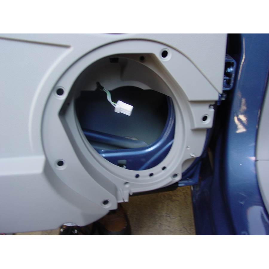 2012 Jeep Patriot Rear door speaker removed