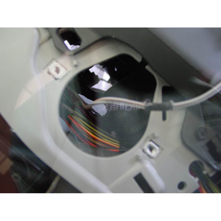 2011 Dodge Caliber Dash speaker removed