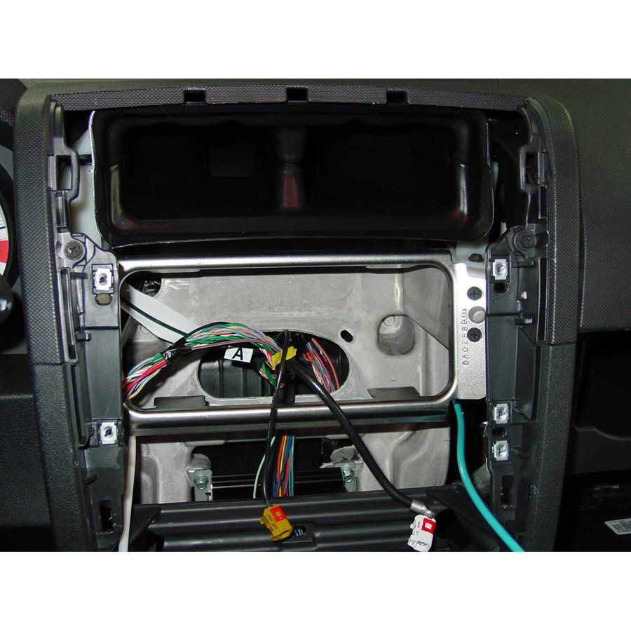 2009 Dodge Caliber Factory radio removed