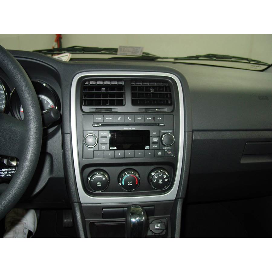 2011 Dodge Caliber Factory radio removed