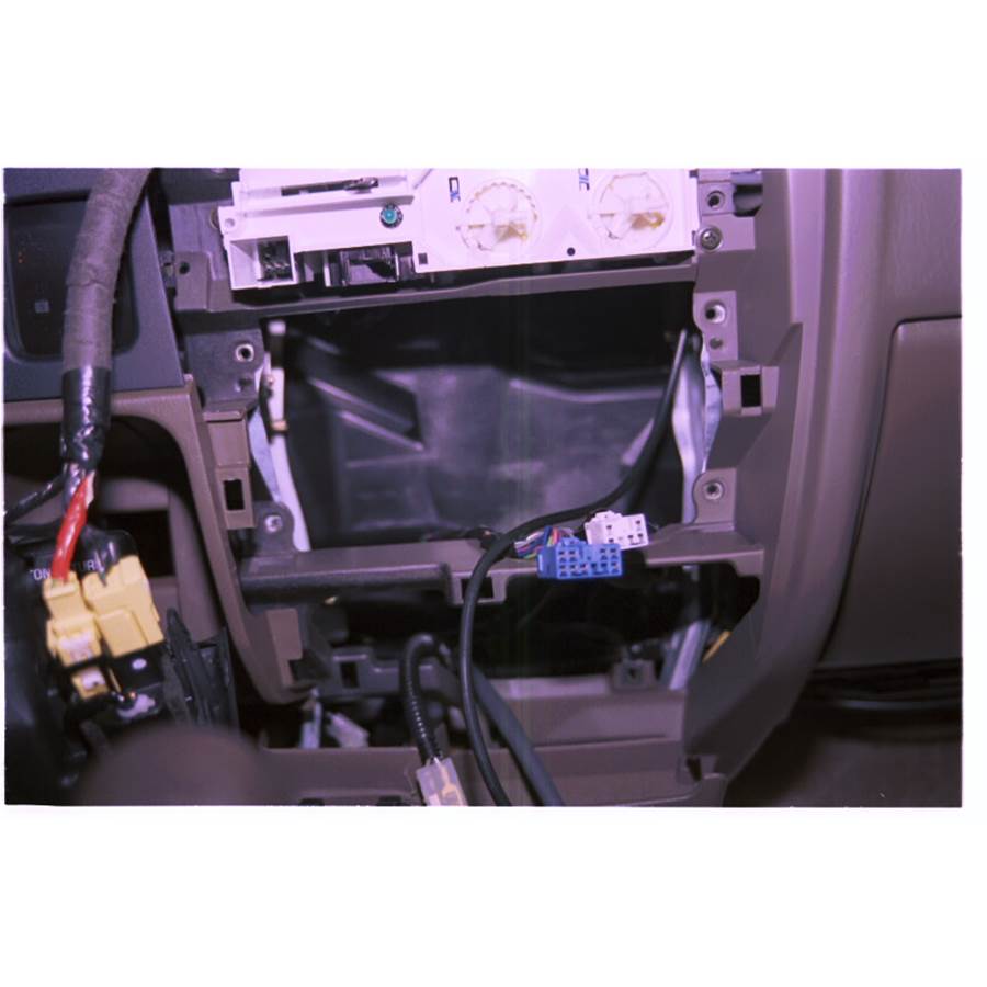 2000 Toyota Tacoma Factory radio removed