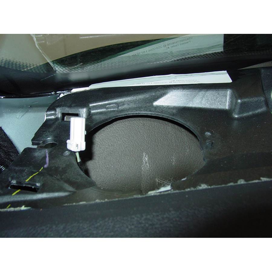 2009 Dodge Journey Dash speaker removed