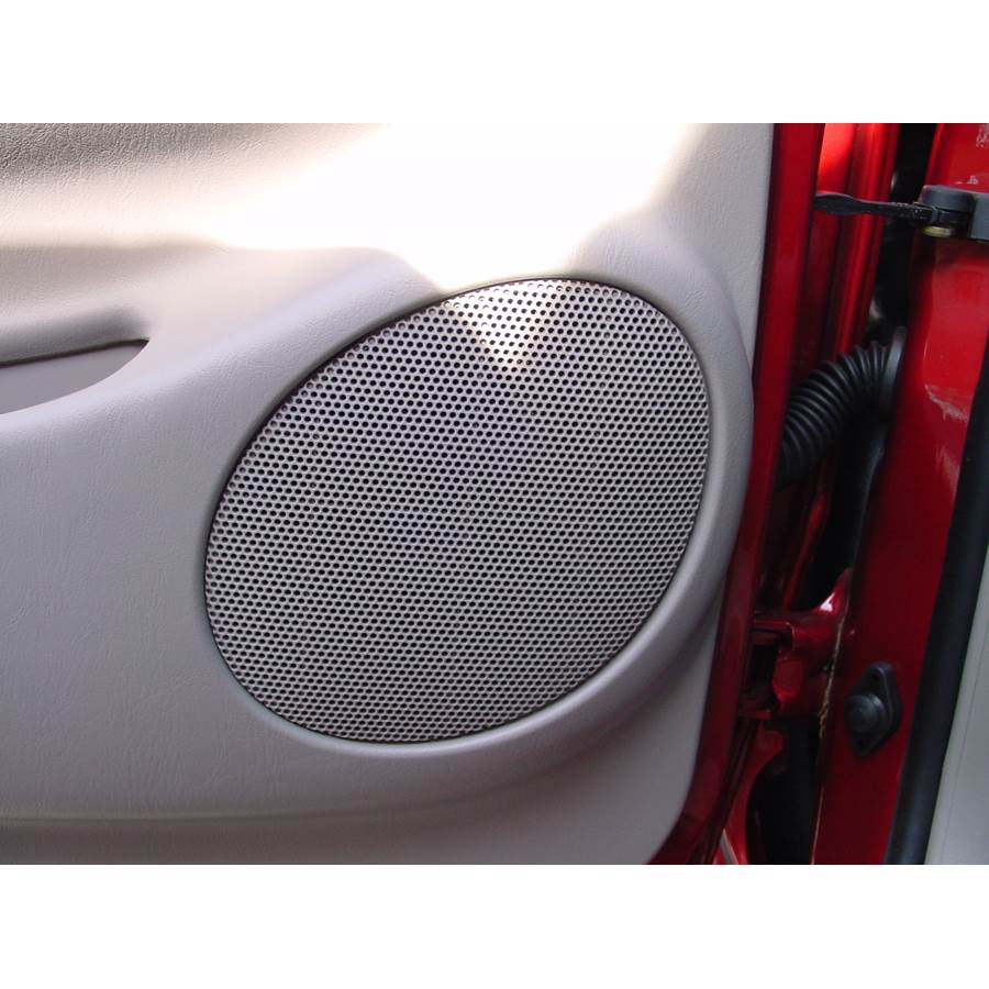 2001 Toyota Tacoma Front door speaker location