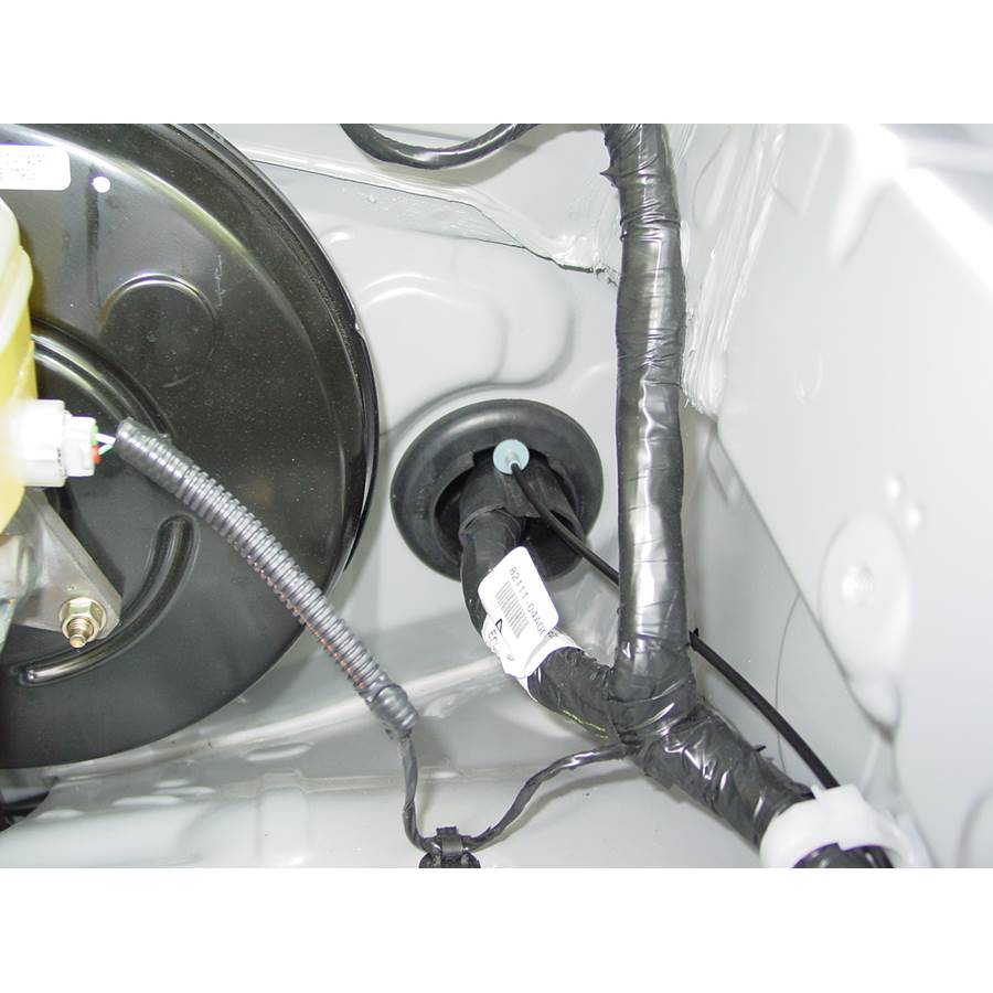 2014 Toyota Tacoma Firewall access