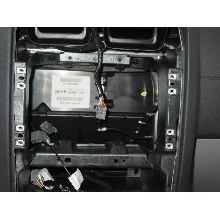 2006 Dodge Magnum Factory radio removed