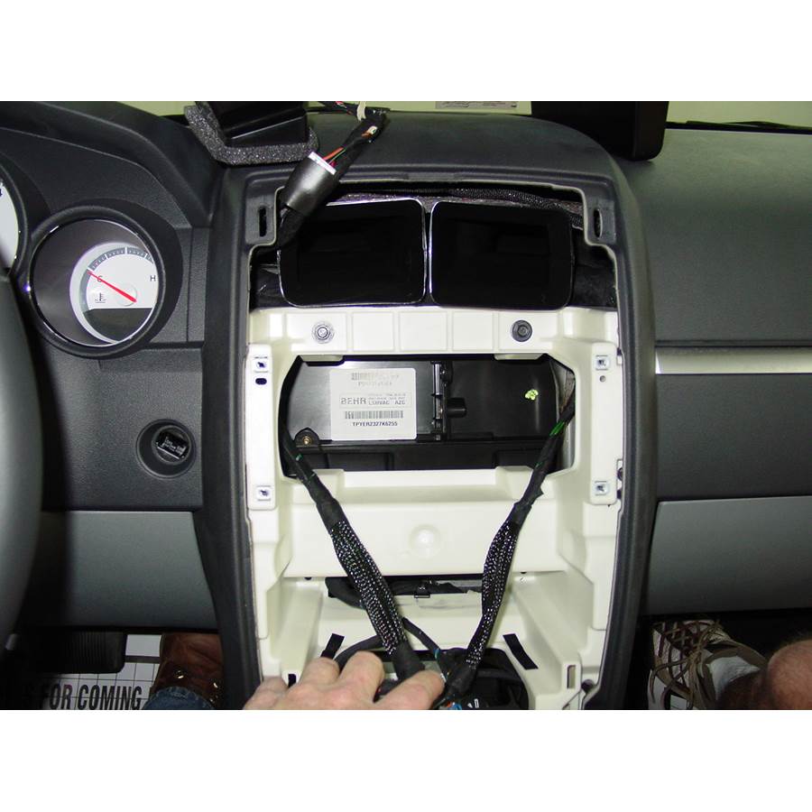 2008 Dodge Magnum Factory radio removed