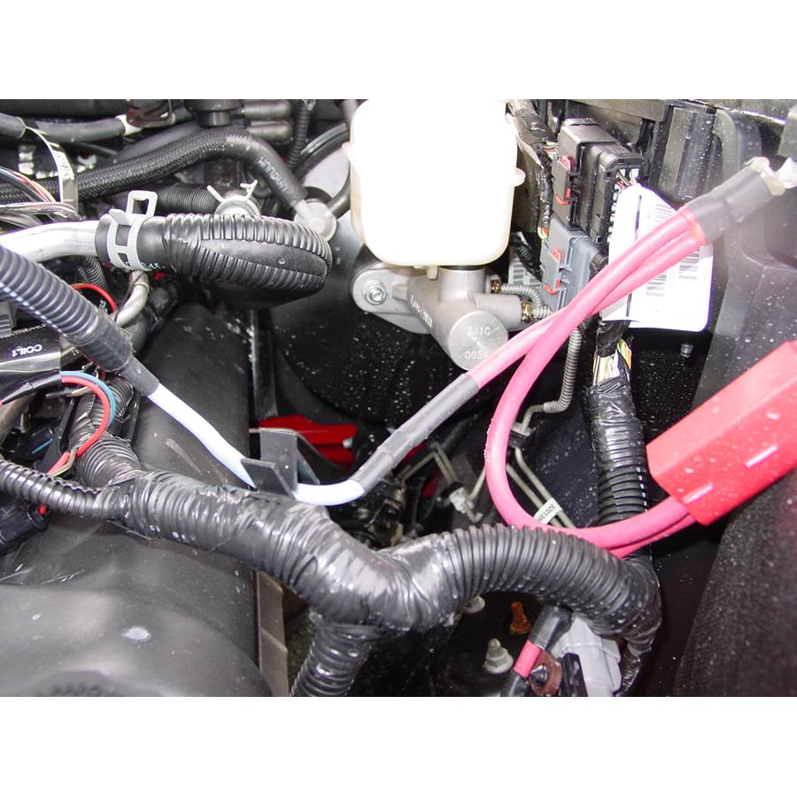 2011 Ram Dakota Firewall access