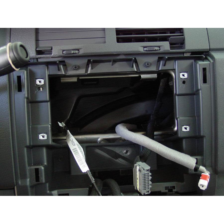 2011 Ram Dakota Factory radio removed