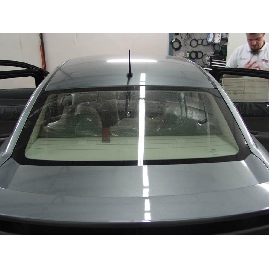 2009 Dodge Avenger Rear deck speaker location