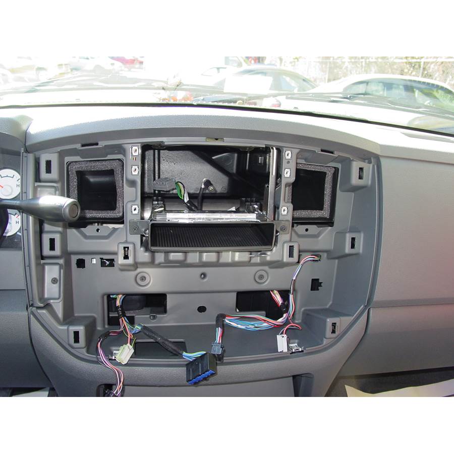 2006 Dodge Ram 1500 SRT 10 Factory radio removed
