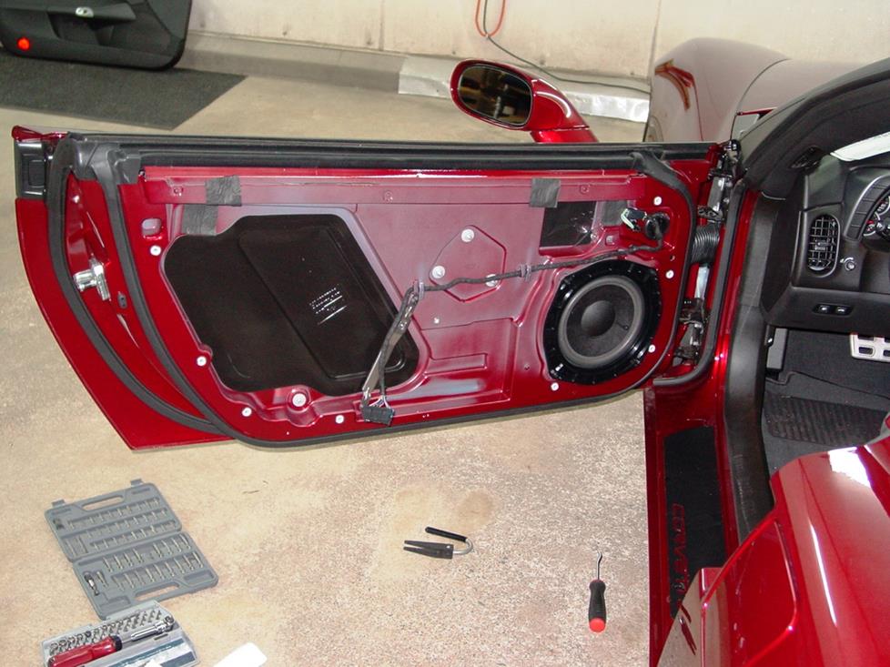 c6 door speakers