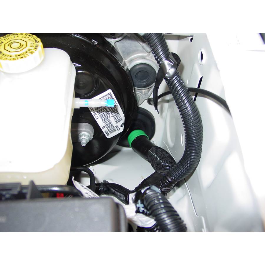 2009 Dodge Nitro Firewall access