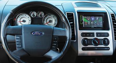 Add a touchscreen stereo, keep your car's factory features