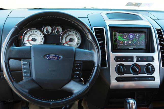 07 f150 radio bezel