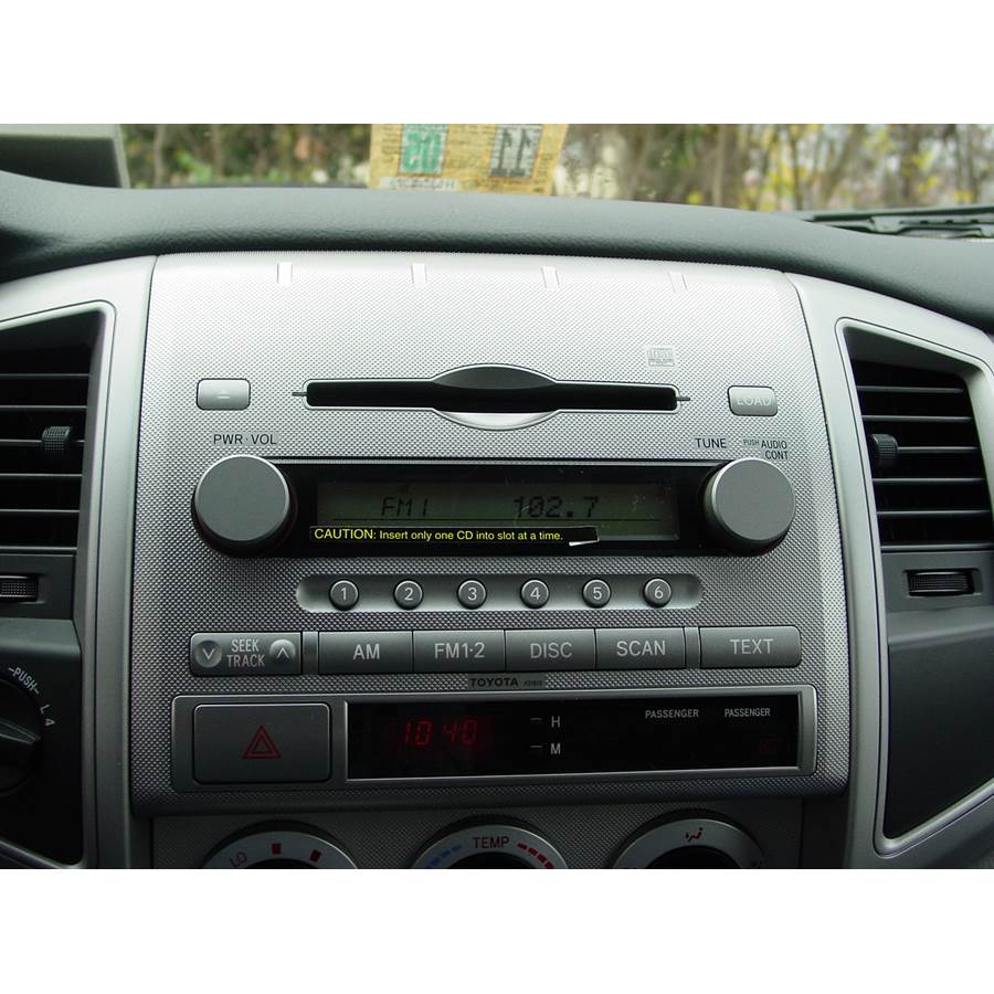 2008 Toyota Tacoma Factory Radio