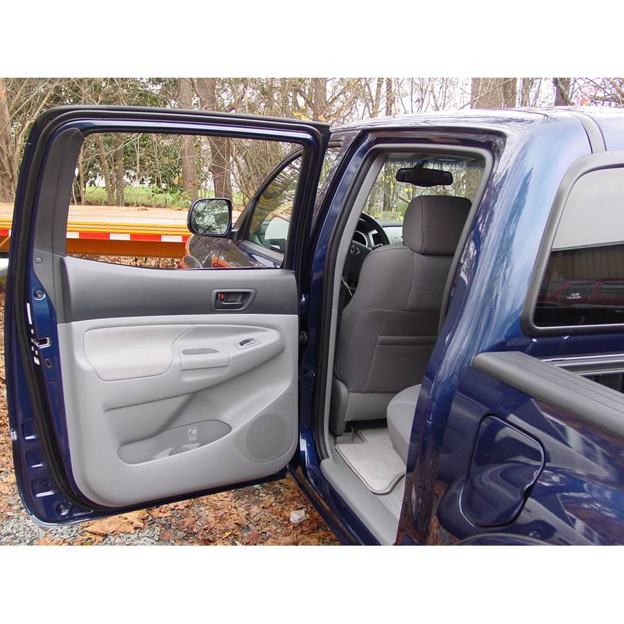 2011 Toyota Tacoma Rear door speaker location