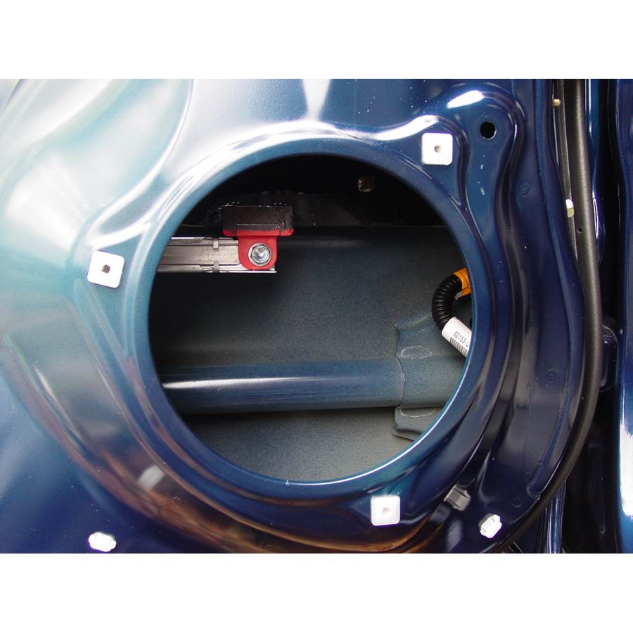 2011 Toyota Tacoma Rear door speaker removed