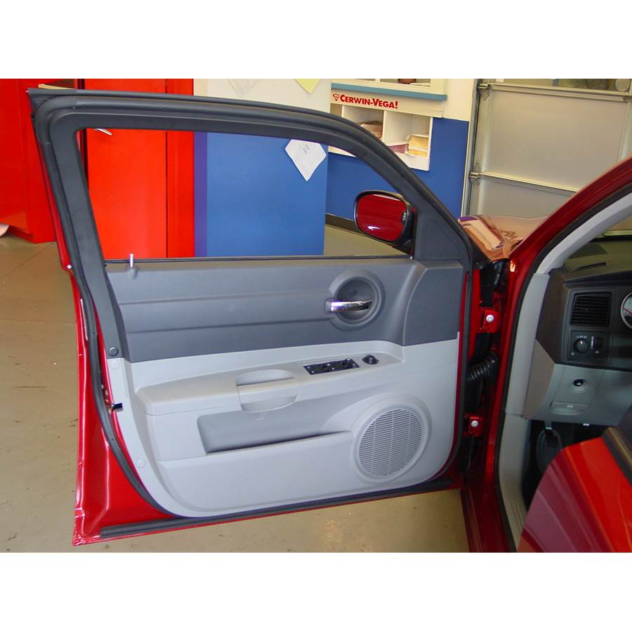 2007 Dodge Charger Front door speaker location