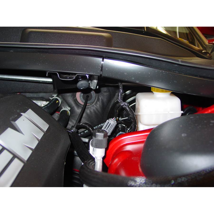 2007 Dodge Charger Firewall access