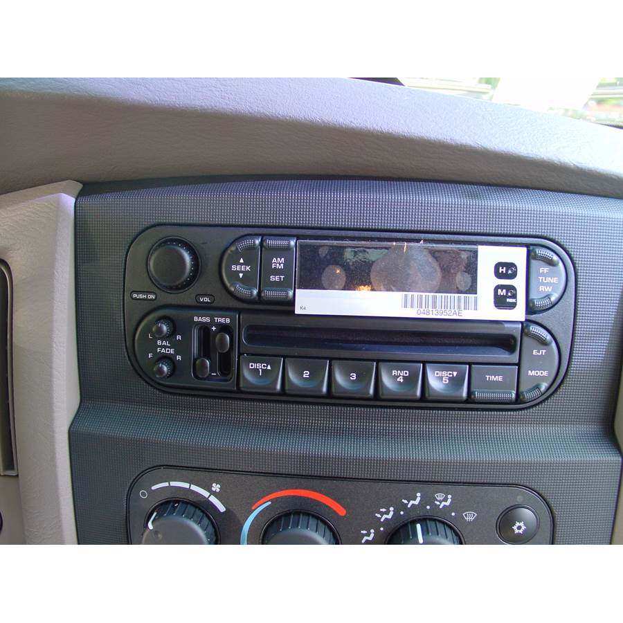 2004 Dodge Ram 1500 Factory Radio
