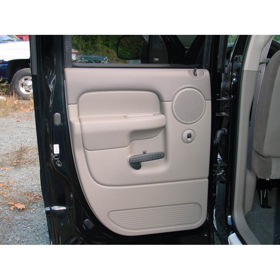 2004 Dodge Ram 1500 Rear door speaker location