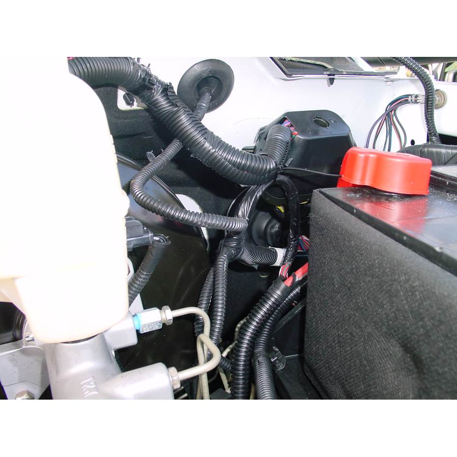 2004 Dodge Ram 1500 Firewall access