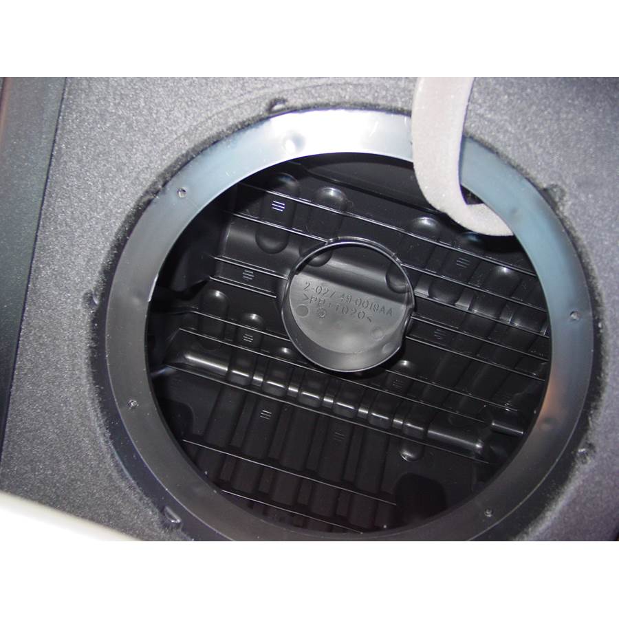 2005 Dodge Ram 1500 SRT 10 Factory subwoofer removed