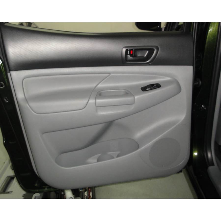 2013 Toyota Tacoma Rear door speaker location