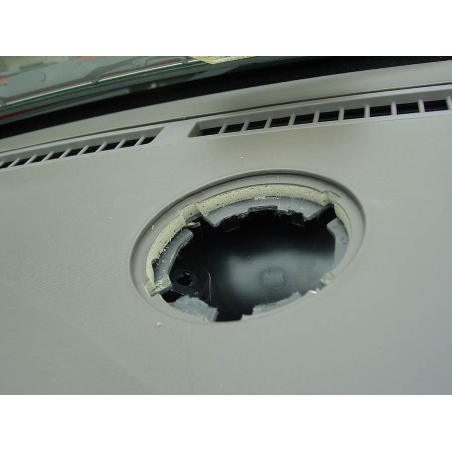 2001 Dodge Stratus Center dash speaker removed
