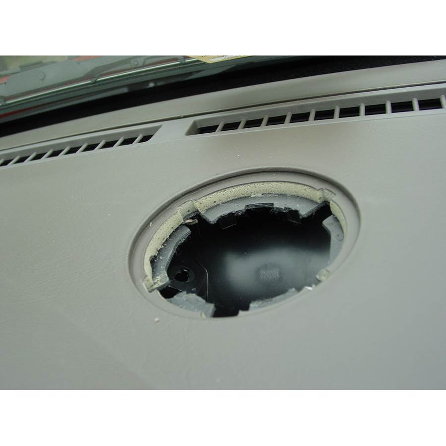 2002 Dodge Stratus Center dash speaker removed