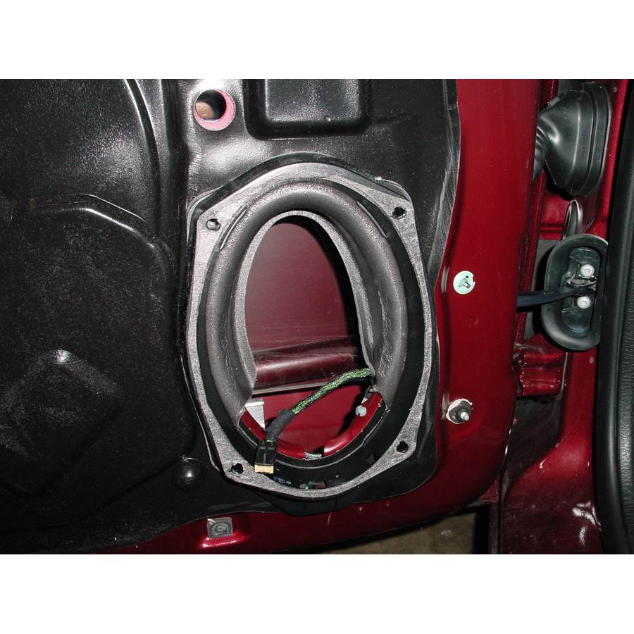2002 Dodge Stratus Front speaker removed