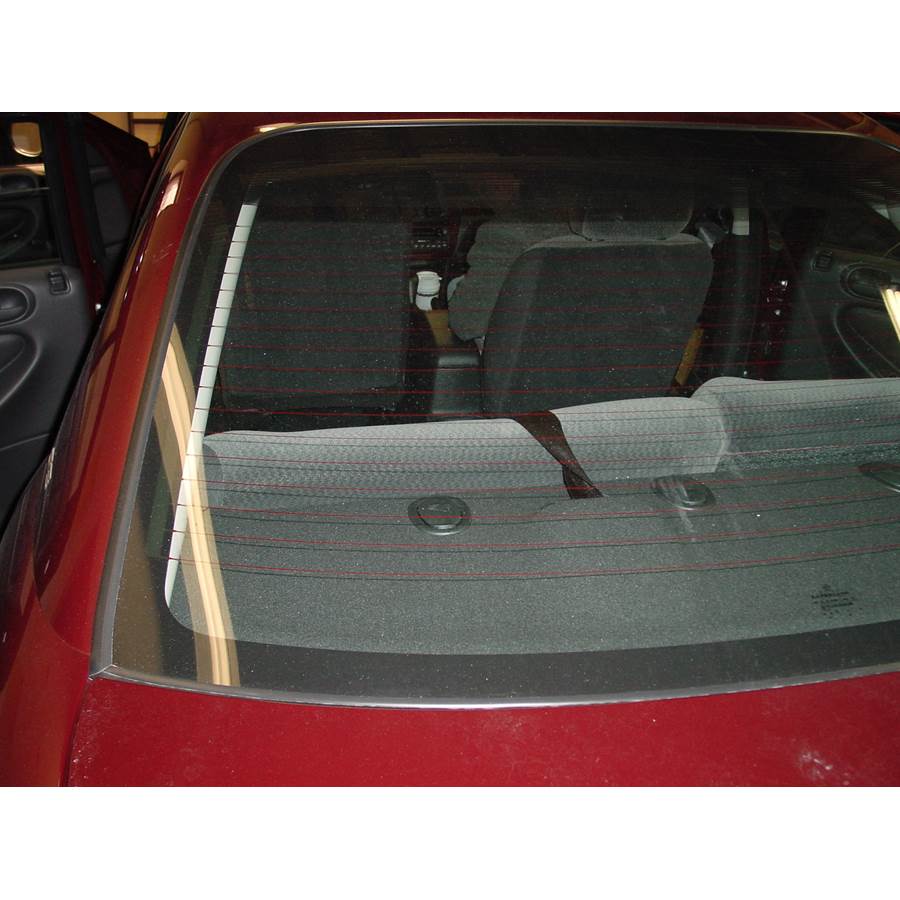 2001 Dodge Stratus Rear deck speaker location