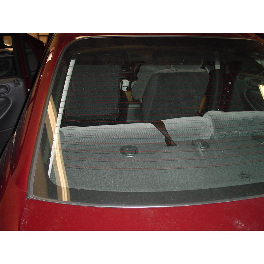 2006 Dodge Stratus Rear deck speaker location