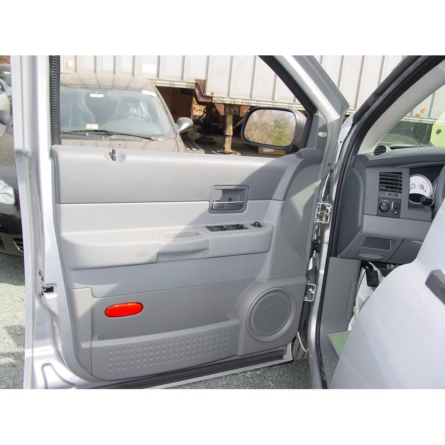 2009 Chrysler Aspen Front door speaker location