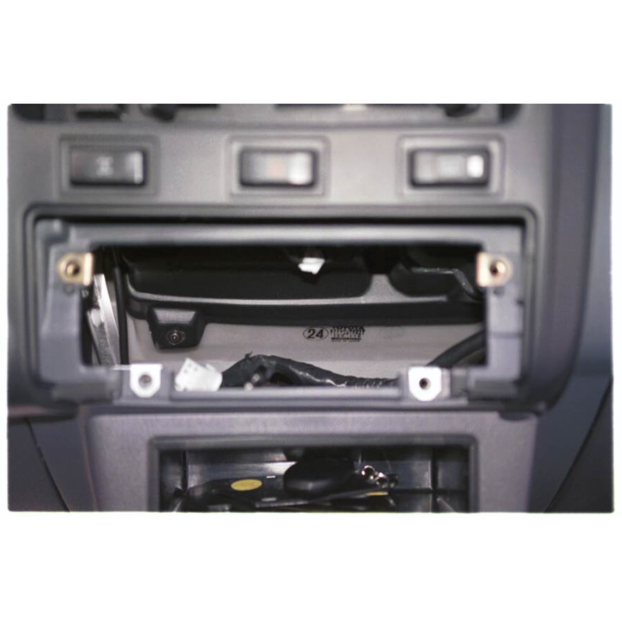 1998 Toyota RAV4 Factory radio removed