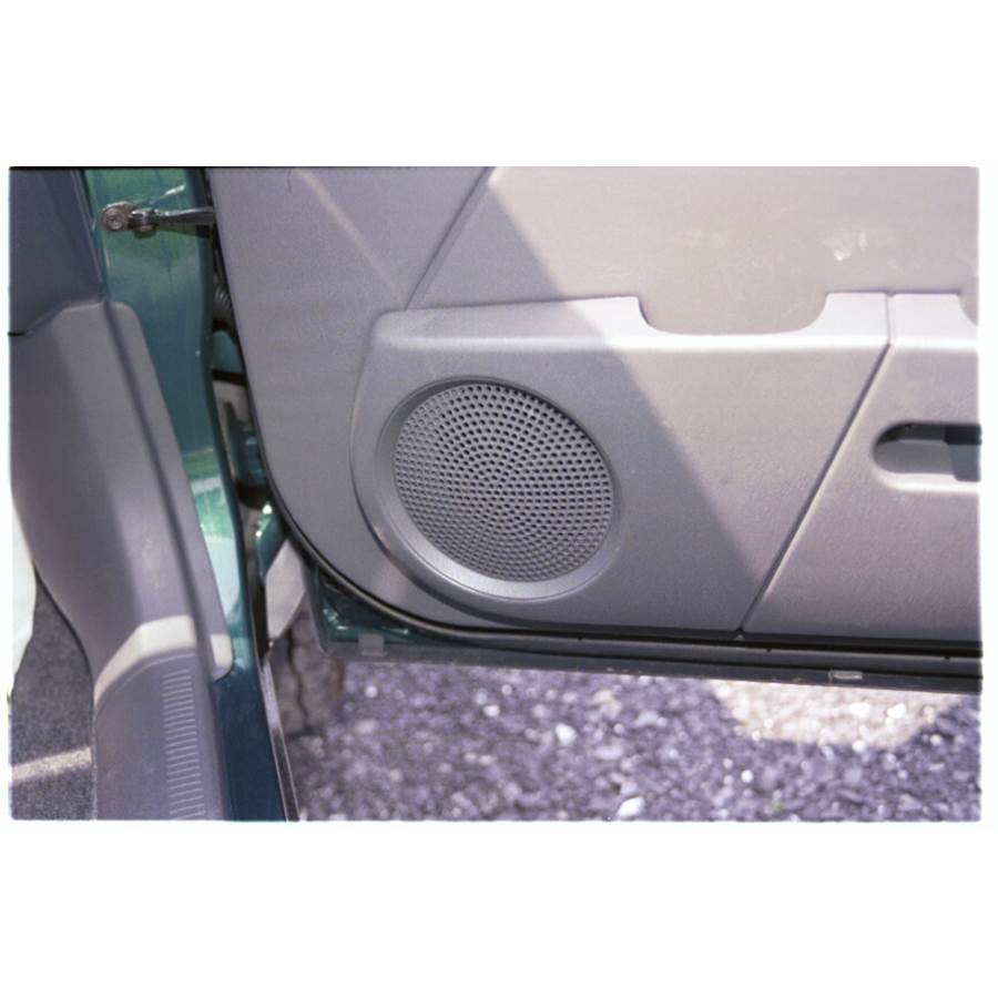 1999 Toyota RAV4 Front door speaker location