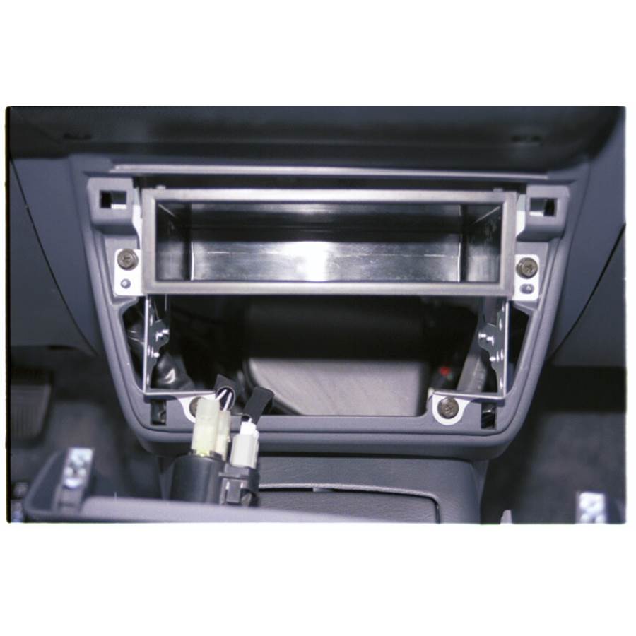 2000 Toyota RAV4 Factory radio removed