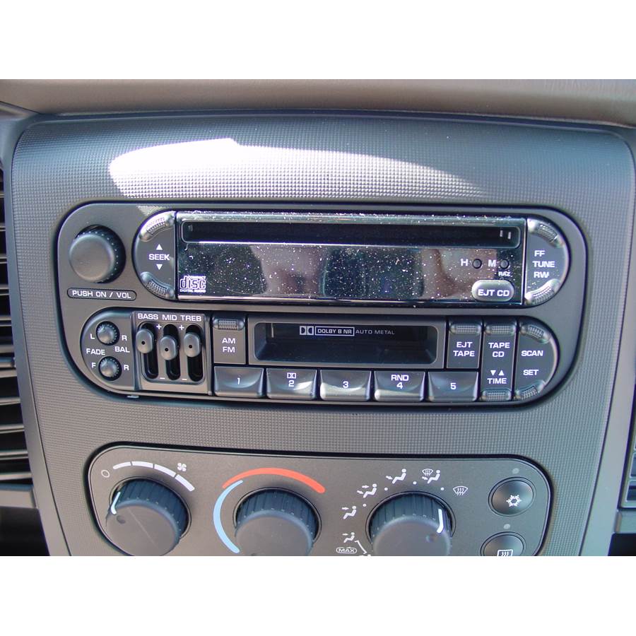 2001 Dodge Dakota Other factory radio option