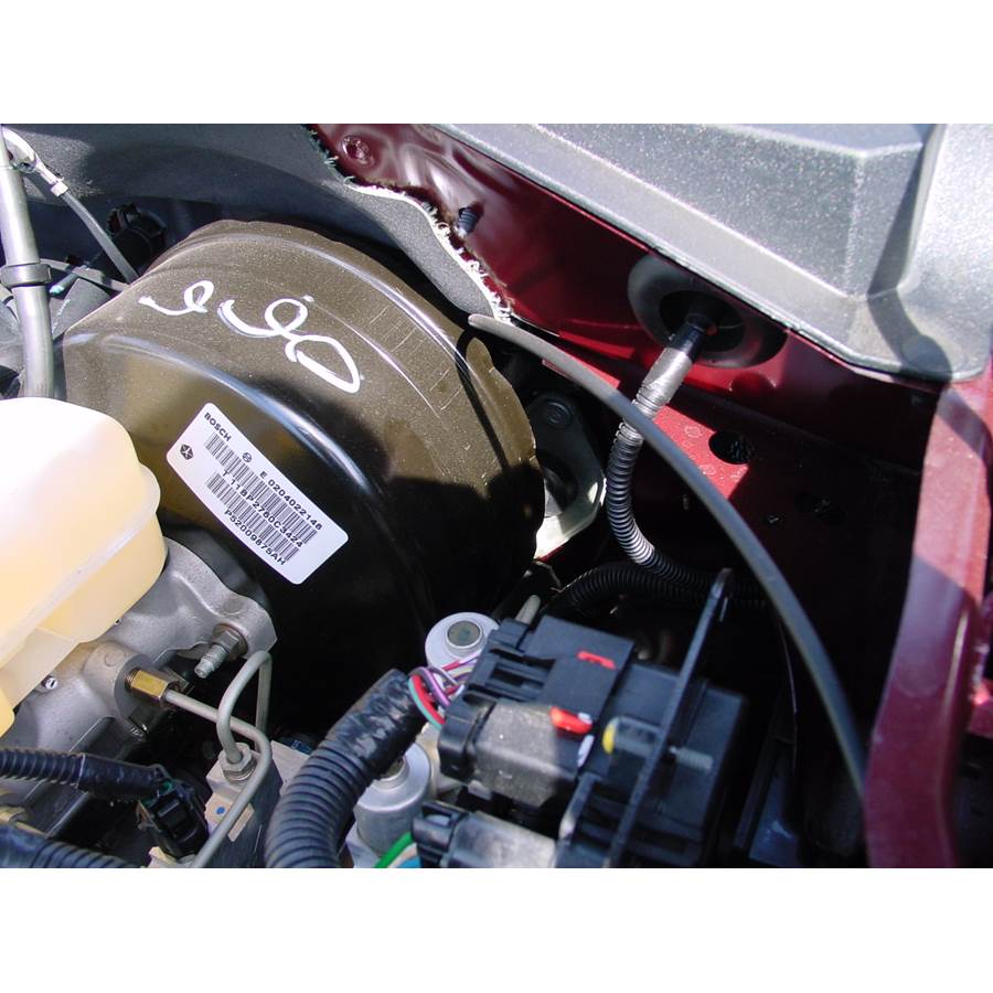 2003 Dodge Dakota Firewall access