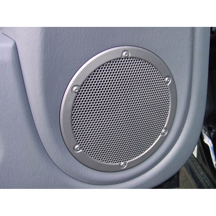 2001 Toyota RAV4 Rear door speaker location
