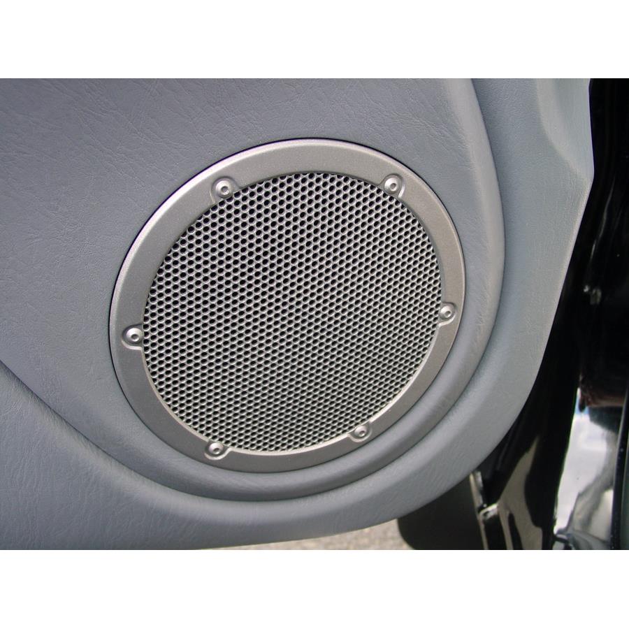 2003 Toyota RAV4 Front door speaker location