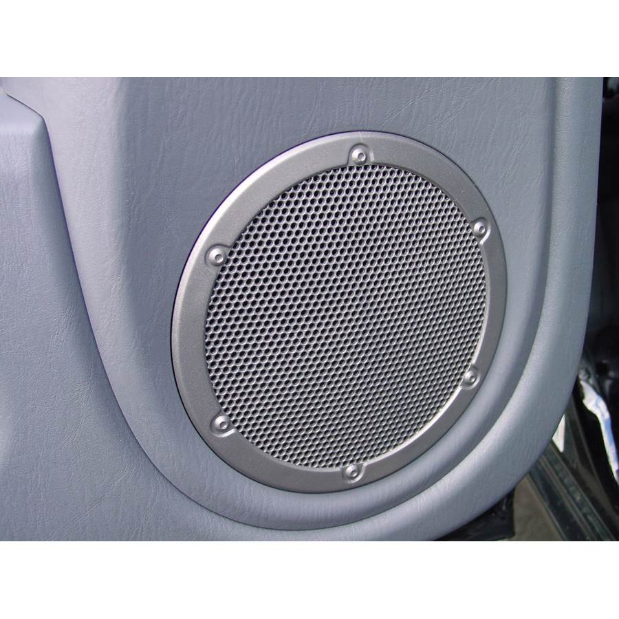 2004 Toyota RAV4 Rear door speaker location