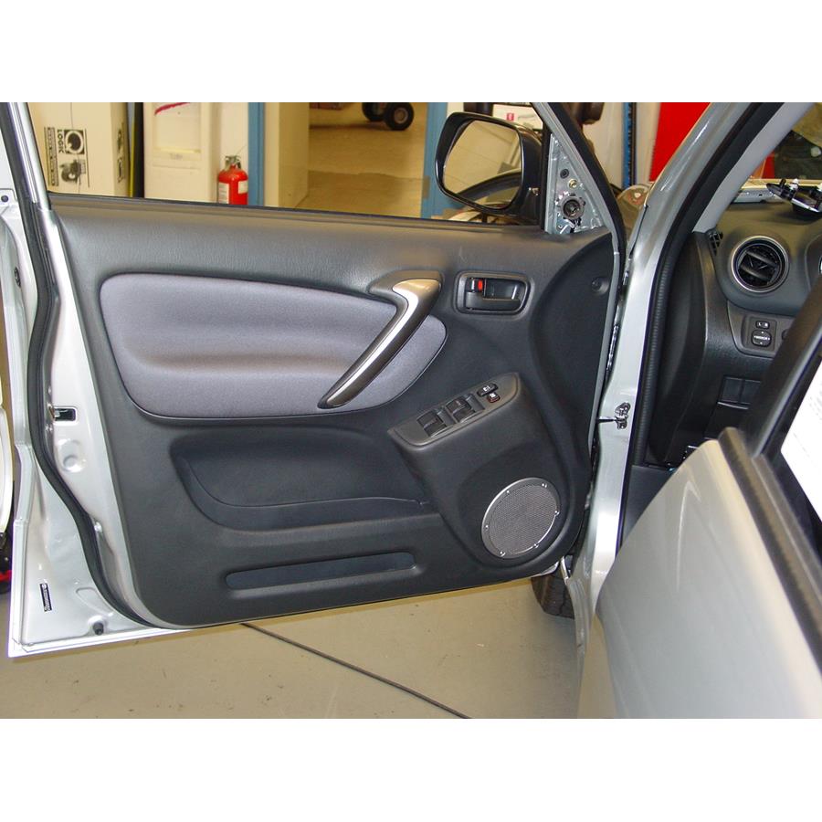 2005 Toyota RAV4 Front door speaker location