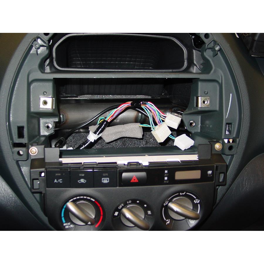 2005 Toyota RAV4 Factory radio removed