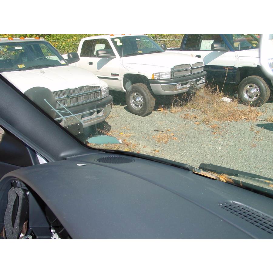 2001 Dodge Ram Dash speaker location