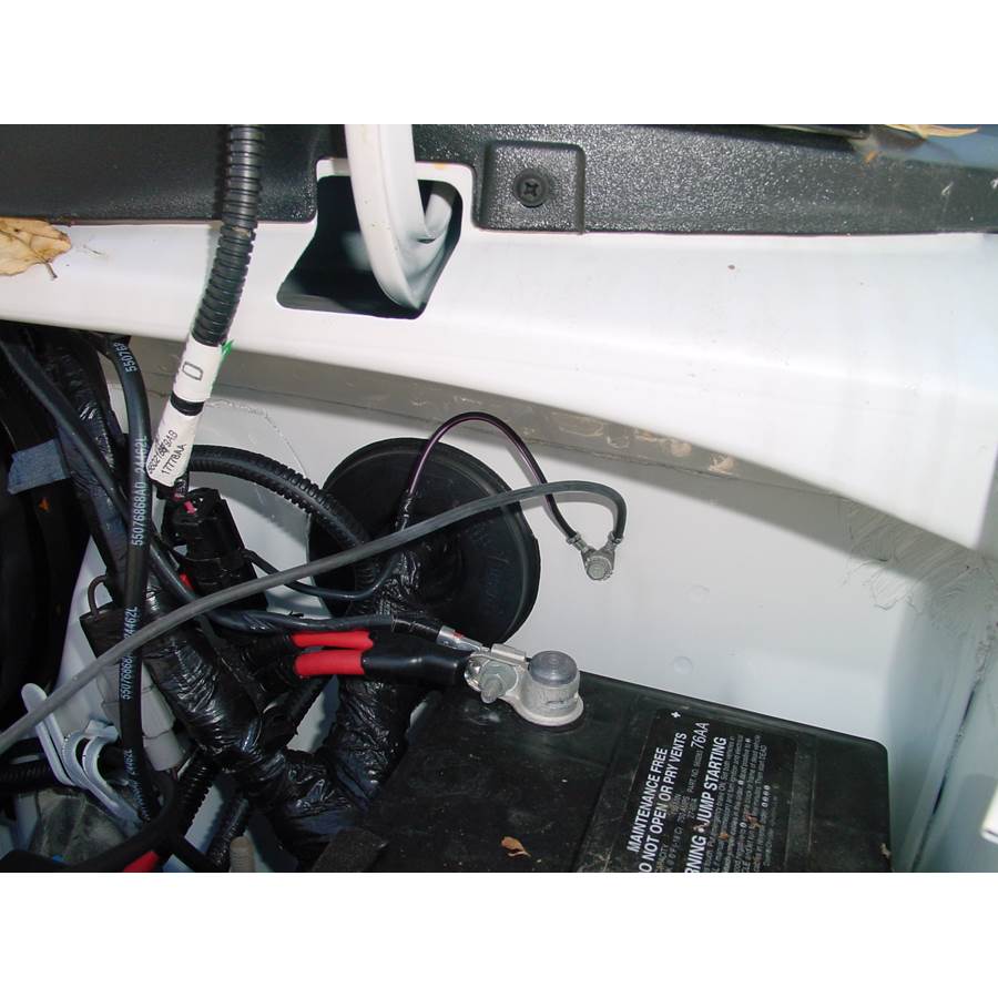2001 Dodge Ram Firewall access