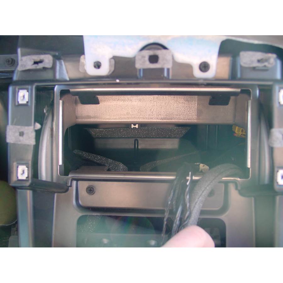 2002 Dodge Durango Factory radio removed