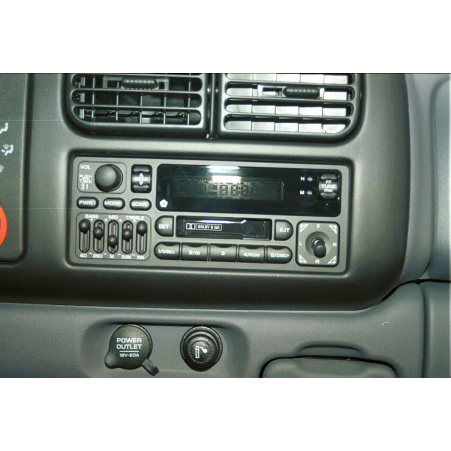 1997 Dodge Dakota Other factory radio option