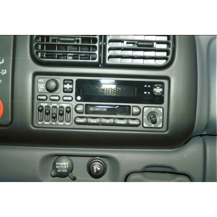 2000 Dodge Dakota Other factory radio option